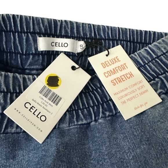 Cello Sarah Dark Wash Denim Skirt Size Small - Picture 6 of 9